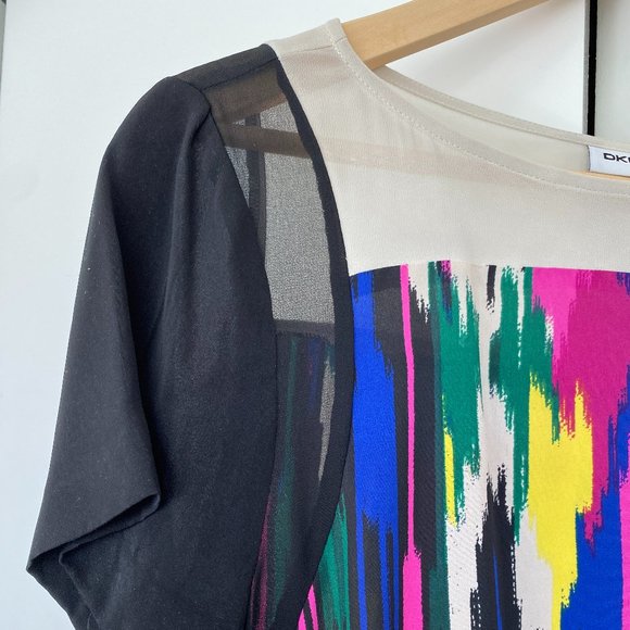 DKNYC Ikat Shift Dress - Picture 3 of 4